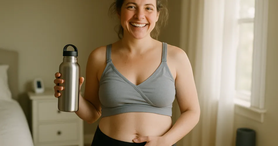 33 and a New Mom How One Daily Habit Fixed My Postpartum Body